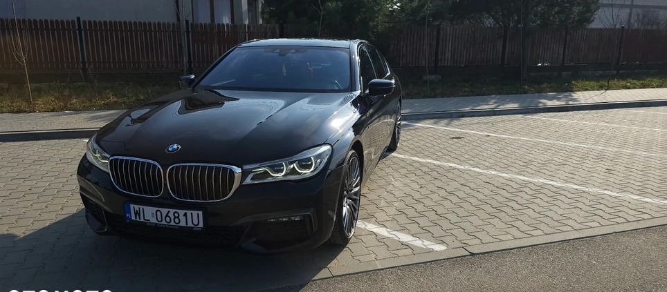 BMW Seria 7 cena 165000 przebieg: 260000, rok produkcji 2016 z Legionowo małe 497